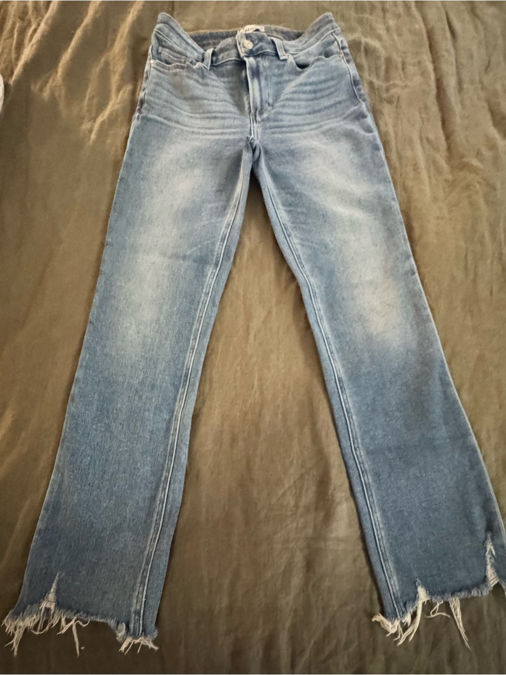 PAIGE Cindy Skinny Jeans in Dark Blue Wash